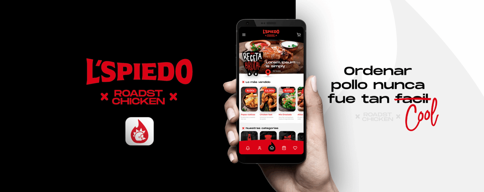 desarrollo app para realizar pedidos