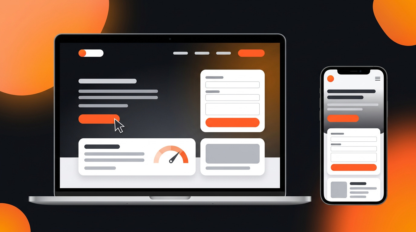 Diseño web orientado a conversión en ordenador y móvil